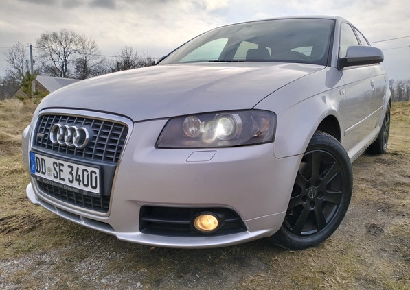 Audi A3 cena 16999 przebieg: 206700, rok produkcji 2007 z Chojnów małe 742